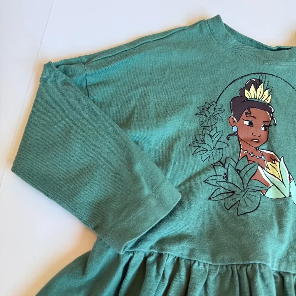 Hanna Andersson Disney Princess Tiana Peplum Tee 90cm US 3T - Picture 5 of 8